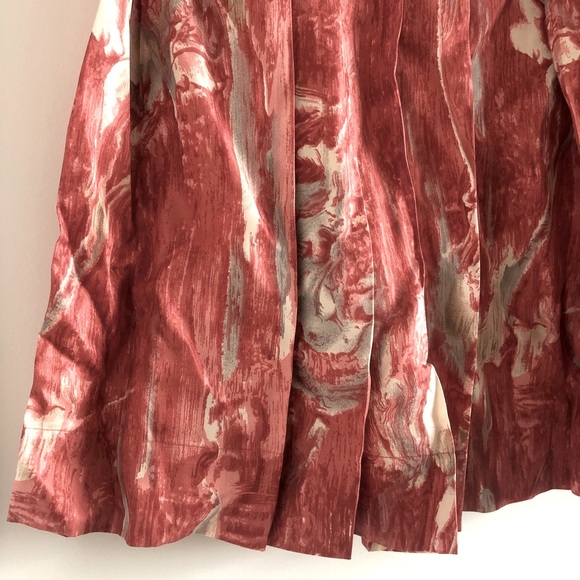 Club Monaco Silk Pleated Skirt Size 0 NWT - Picture 3 of 5